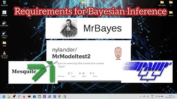 #1 - Requirements (for phylogenetic analysis using Bayesian Inference in MrBayes)