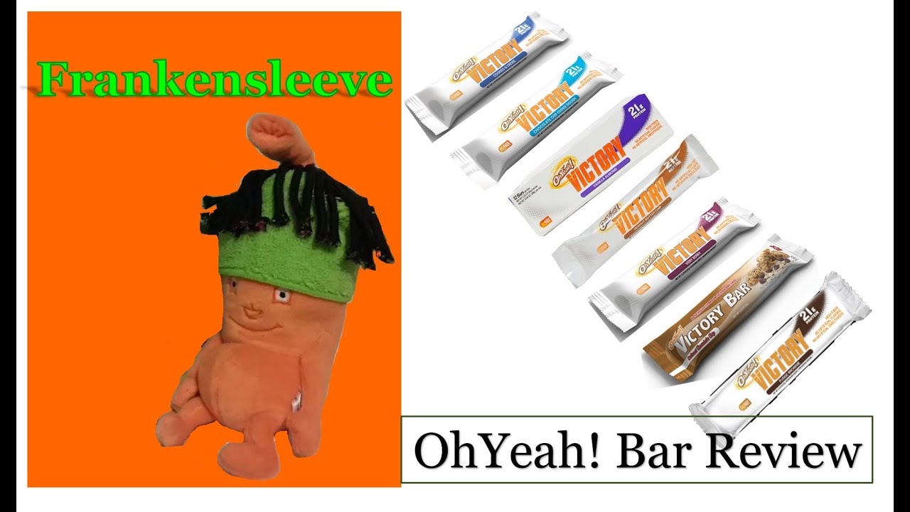 OhYeah! Victory Bar Review - Taste Test and Review of 7 Flavors