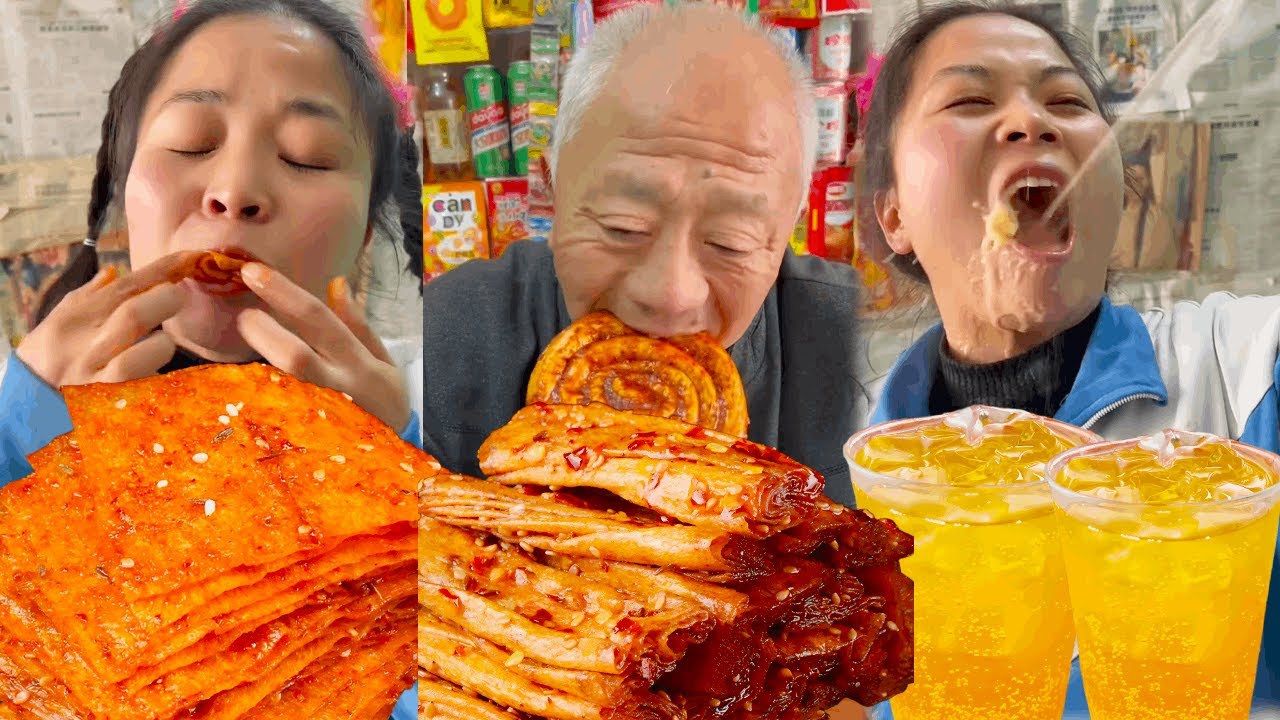 这些零食是80后们的最爱，你都吃过吗？EP 177#童年零食#童年零食女孩#回忆童年