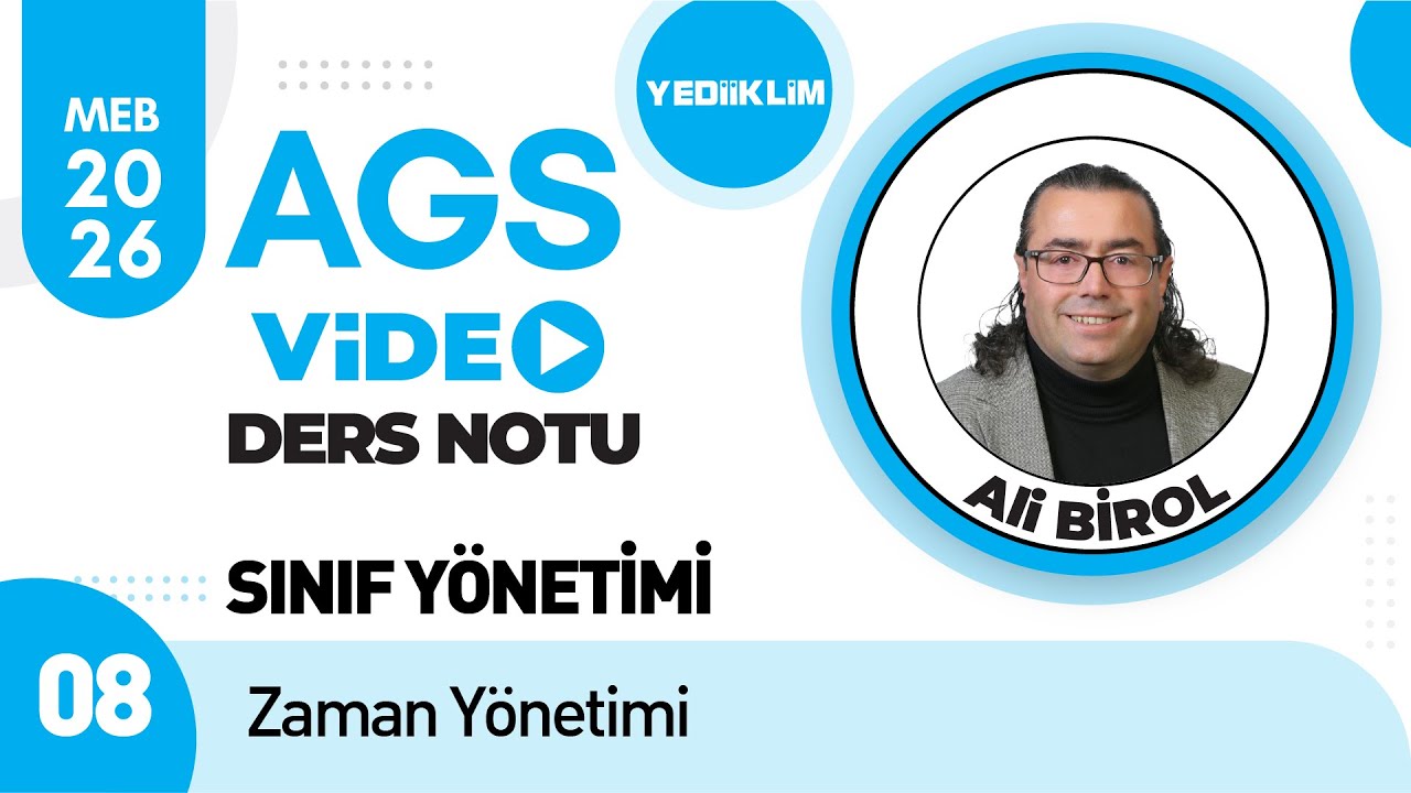 8 - Zaman Yönetimi - Ali BİROL