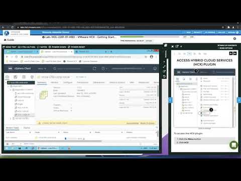 VMware HCX - Getting Started with Cross-Cloud Mobility