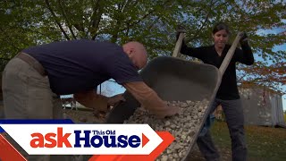 How to Build a Pondless Waterfall | Ask This Old House