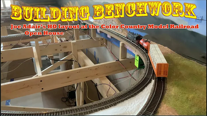 How To Build Model Railroad Benchwork - Joe Adaire's  HO Scale Model Railroad Benchwork.