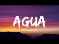 Tainy, J  Balvin -  Agua ( Letra/Lyrics)