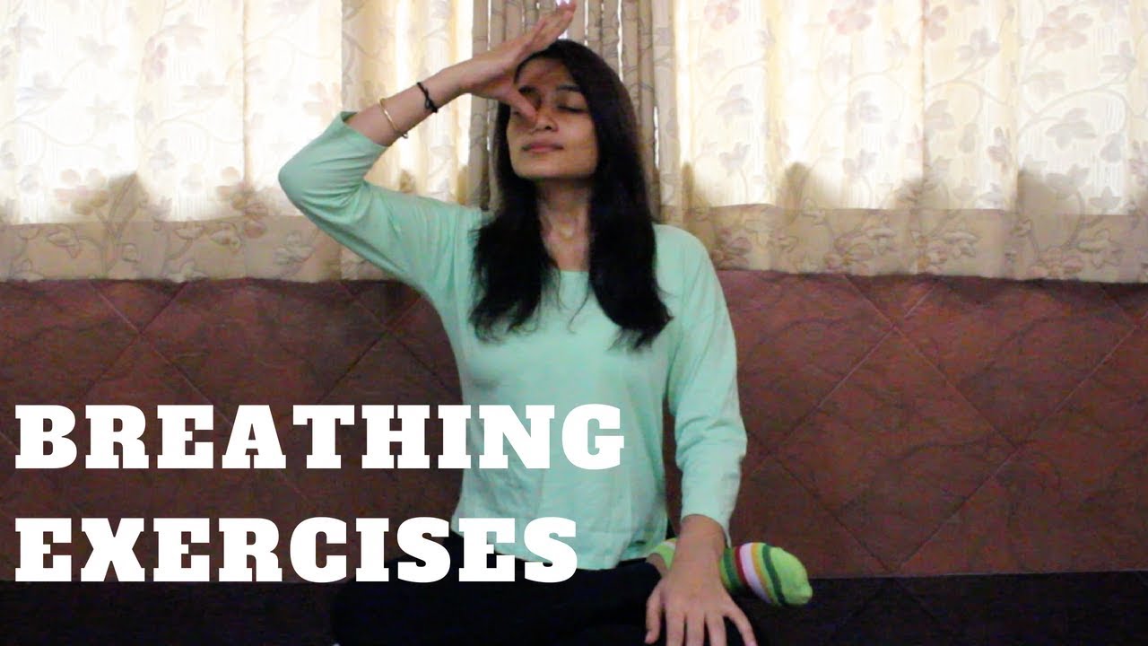 Simple Breathing Exercises To Calm Mind And Body | WORKitOUT - YouTube