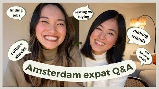 AMSTERDAM EXPAT Q&A WITH CHERYL | Finding a job, renting vs buying, making friends & more!