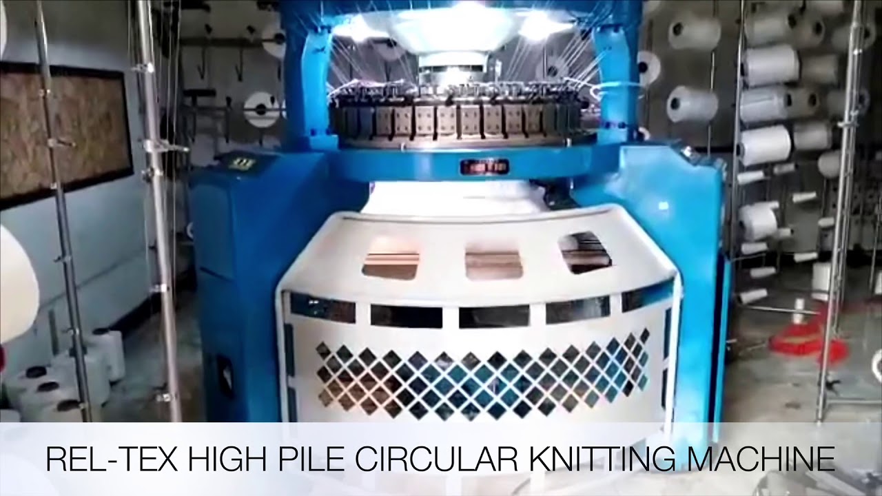 REL-TEX High Pile Circular Knitting Machine