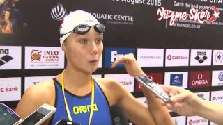 Gençler Dünya Yüzme Şampiyonu 200mt Kurbağalama Viktoria Zeynep Güneş