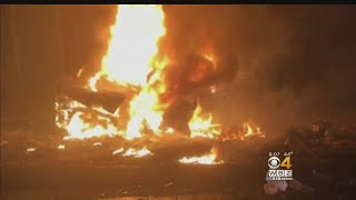 Good Samaritans Help Man From Burning Truck After Fatal Spencer Crash