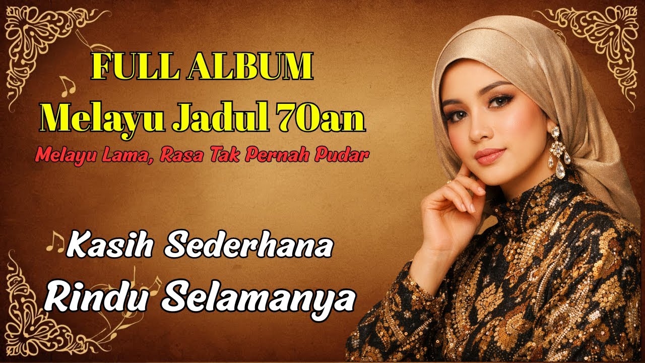 ALBUM TERBAIK MELAYU JADUL 70AN 🎶 Lagu Melayu Lama Paling Sedih & Penuh Kenangan