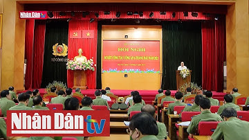 Hội nghị sơ kết công tác Công an 6 tháng đầu năm 2021