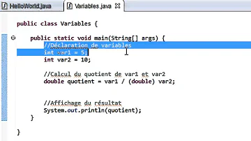 Comment mettre un commentaire en Java ?