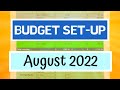 Budget With Me August 2022 | It&#39;s Moving Month