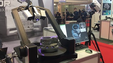 Raptor3DX Hybrid Automated 3D Scanner - Intermold 2018 Osaka