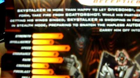 Transformers Revenge of the Fallen Skystalker Scout Class