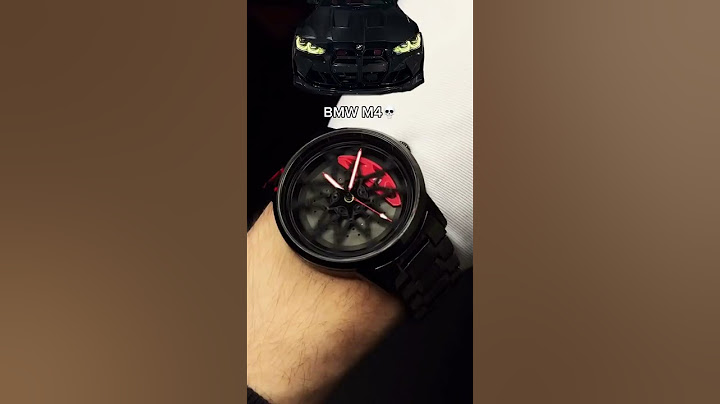 "AMG Brake Caliper Style Watch 🏁 | Ultimate Car Lover's Timepiece!"