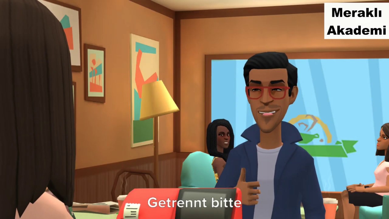 Almanca Restaurant Da Sipariş Verme ( ANİMASYONLU )