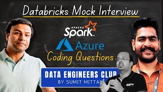 Live Databricks Developer Mock Interview | Azure | Spark | SQL #coding #interview