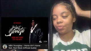 Nba Youngboy Ft. Rod Wave | Home Ain’t Home Reaction Video