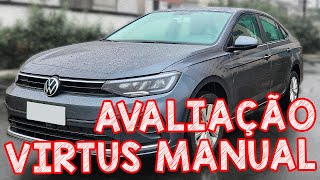 Avaliação Virtus 170 TSI MANUAL - O MAIS DIVERTIDO MANUAL E TURBO Volkswagen Virtus 2023
