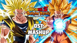 AGL SSJ3 Angel Goku   STR SSJ3 Goku [OST MASHUP] - DBZ Dokkan Battle