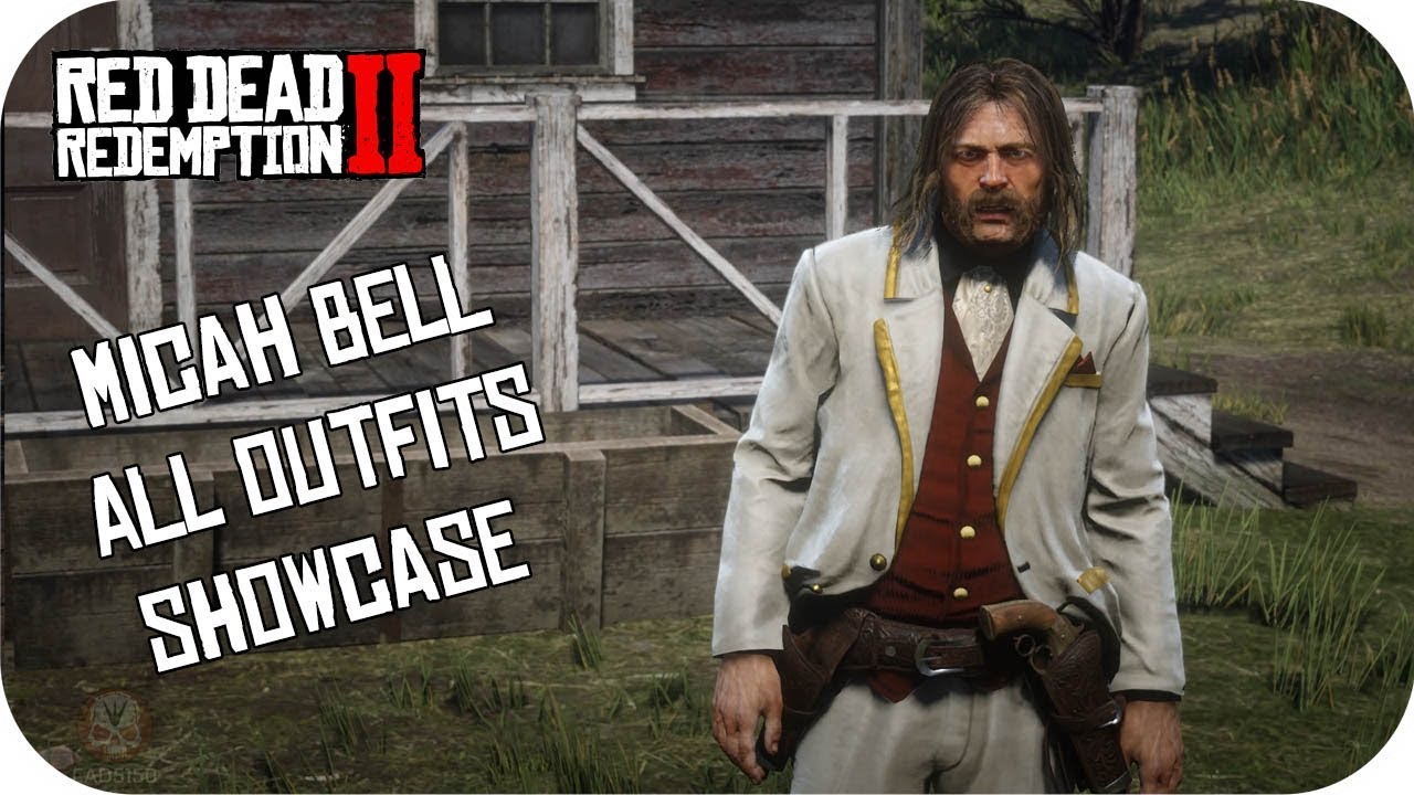 All Micah Outfits Showcase RDR2 Micah Bell Model Clothing [RDR2 Outfit  Changer] - YouTube