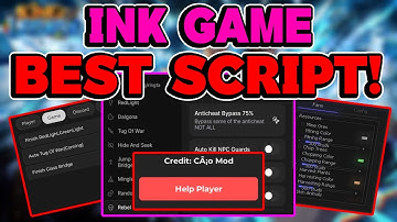 Ink Game Script GUI / Hack (AUTO WIN, BYPASS ANTICHEAT, GLASS VISION, AND MORE)