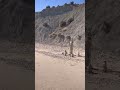 Spiaggia Deserta a Luglio in Sicilia vicino Scala dei Turchi