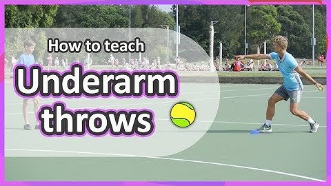 Underarm throws (grade K-3) | Throwing & catching › Teaching Fundamentals of PE