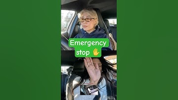 *EMERGENCY STOP* ✋ #fail #driving #test #stop #emergency #london #learn #howto #pass