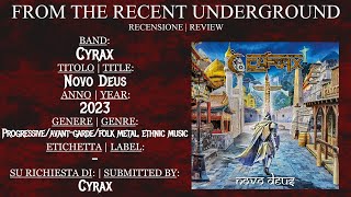 [REVIEW] Cyrax - Novo Deus (2023) - progressive/avant-garde/folk metal, ethnic music - Italy