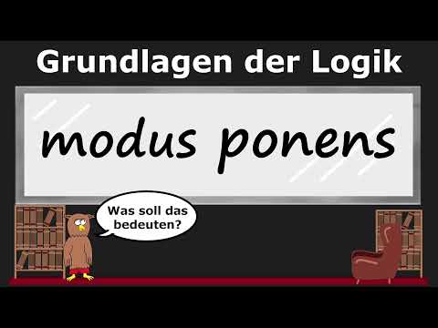 Video: Wie funktioniert Modus Ponens?