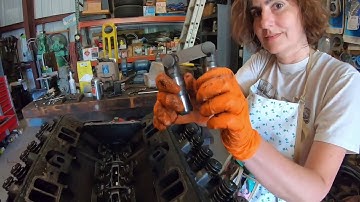 How to Tear Down an Engine with Elana Scherr and Tom