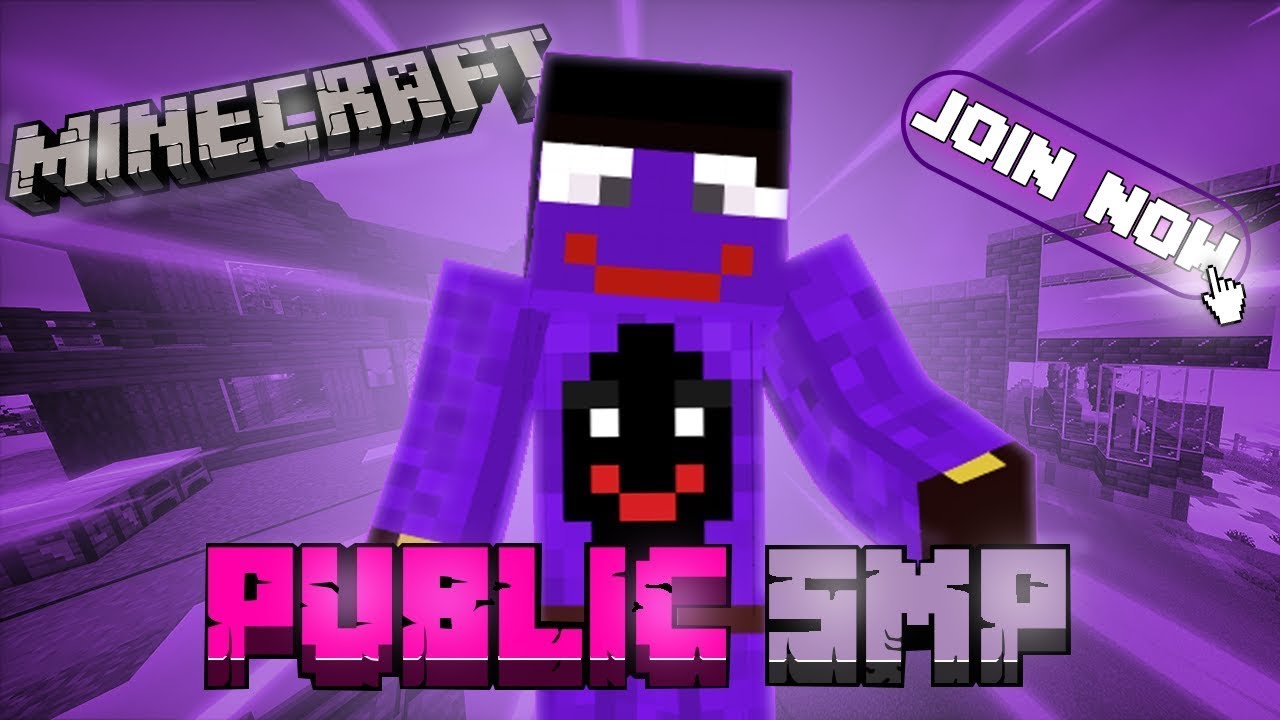 PLAYING MINECRAFT WITH VIEWERS 😉 PUBLIC SMP | FUN WITH FRIENDS AND ...