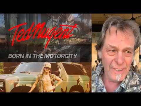 Ted Nugent debuts video for "Born In The Motor City" + "Detroit Muscle" 2022 Tour