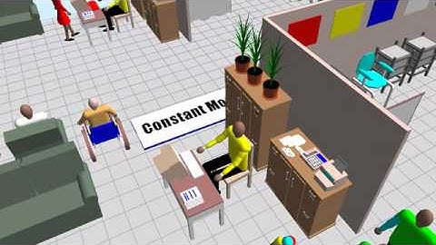 Rockwell Arena simulation 3D - Healthcare