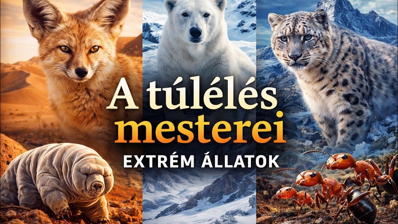 A túlélés mesterei: Állatok extrém környezetben Természet Film S1 Ep3