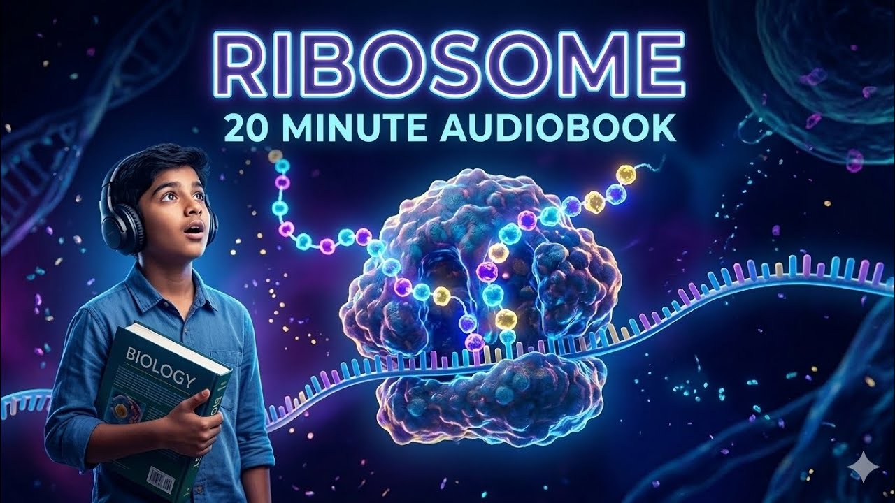 Ribosome Explained in 20 Minutes | Full Biology Chapter Audiobook | Protein Factory of Cell #science