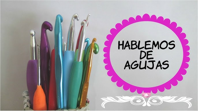 🧶 Agujas para crochet