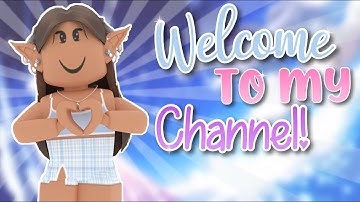 ˋˏ★ WELCOME TO MY CHANNEL! ★ˎˊ (new intro 2021)| Roblox Intro