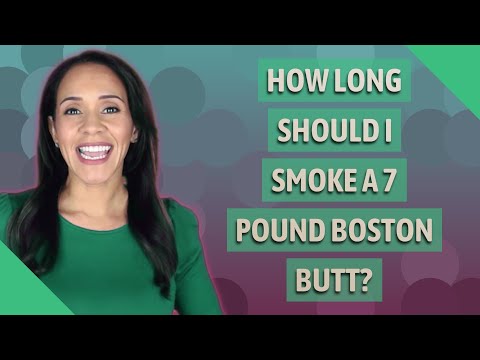 Vídeo: Devo embrulhar bumbum de Boston em papel alumínio?