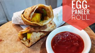 EGG-PANEER ROLL || Home style || EASY || HOME COOKING || NITIN RANA||