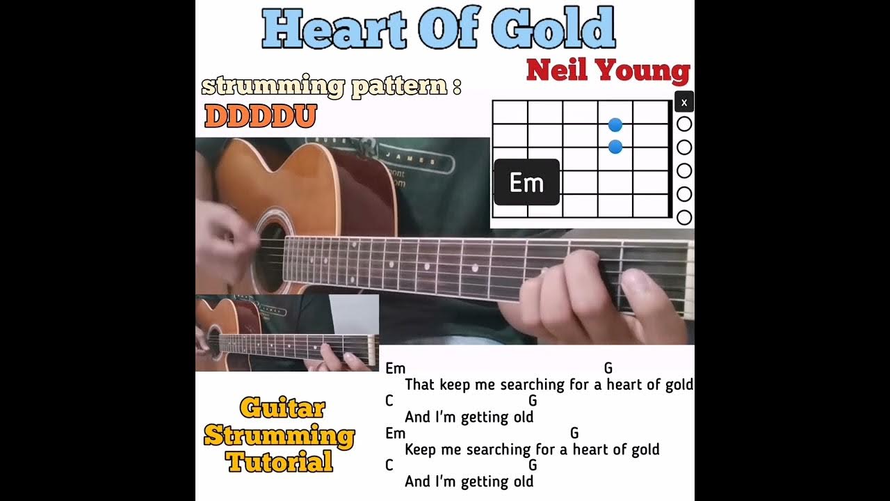 heart-of-gold-neil-young-guitar-chords-w-lyrics-strumming-tutorial