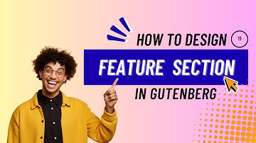 11. Design the Feature  section in Gutenberg Editor | Copy Paste Premade Layout | Gutenlayouts