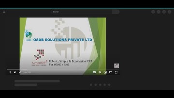 How To Use YOUTUBE Training Videos From simpliRP ERP Directly