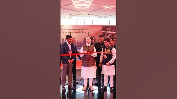 PM Modi visits the ITU World Telecommunication Standardization Assembly Exhibition | #shorts
