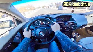 2005 BMW 645i (4.4 333hp) POV test drive