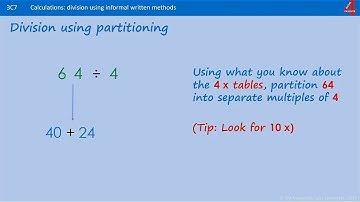 Division using Partitioning