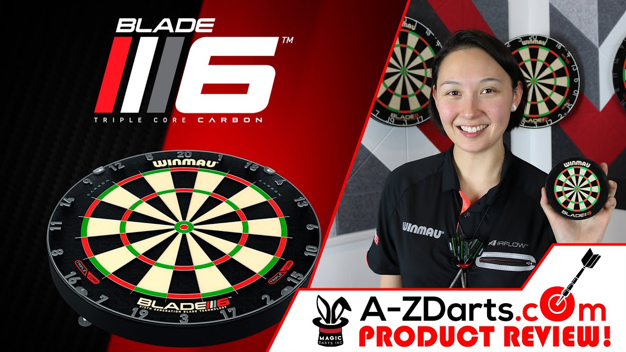 Winmau Blade 6 Standard, Dual Core & Triple Core Dartboard, Product Review