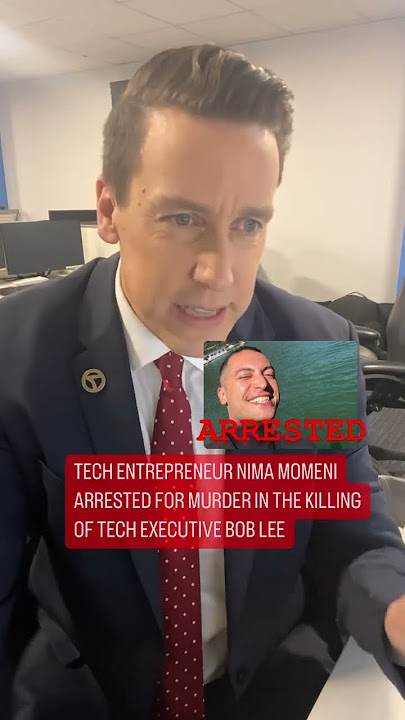 Nima Momeni arrested in the fatal stabbing of tech executive Bob Lee in San Francisco. #news